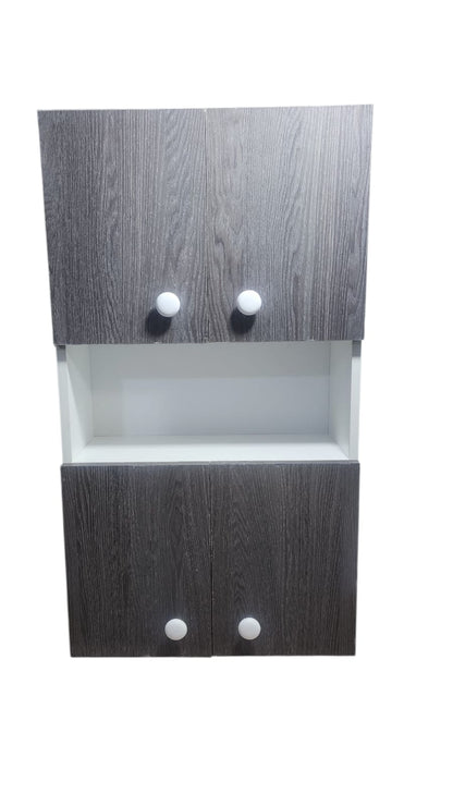 Mueble organizador para baño colgante 4 puertas