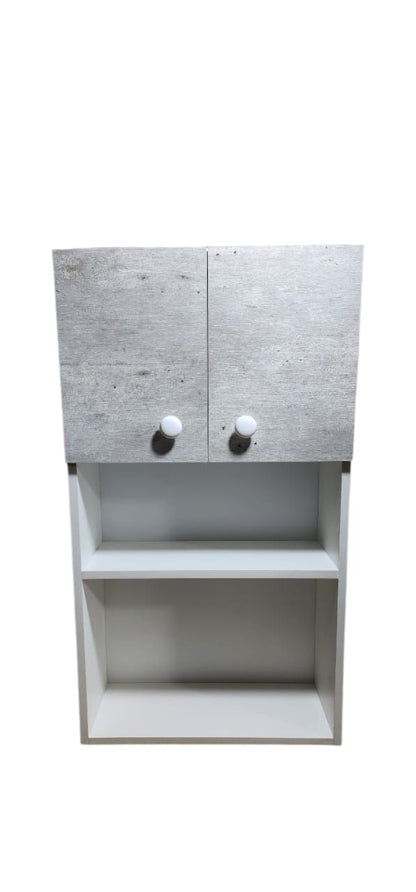 Mueble organizador para baño colgante 2 puertas