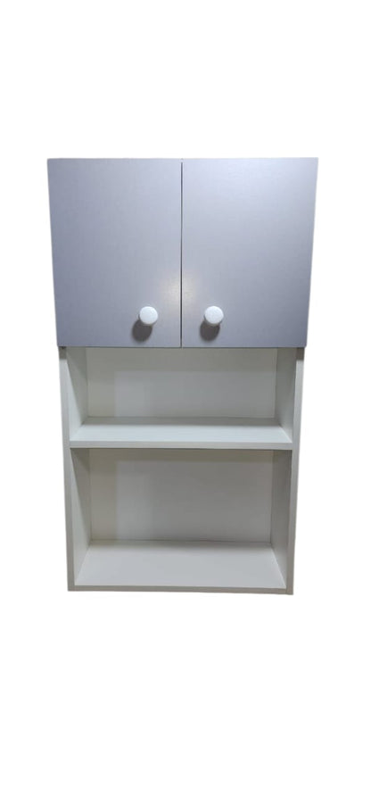 Mueble organizador para baño colgante 2 puertas